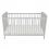 CuddleCo Juliet Cot Bed with Mother & Baby Foam Mattress-Dove Grey