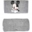 Hauck Disney Alpha Highchair Pad Deluxe-Mickey Grey (NEW)