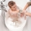 Shnuggle Toddler Bath-White and Grey (NEW)