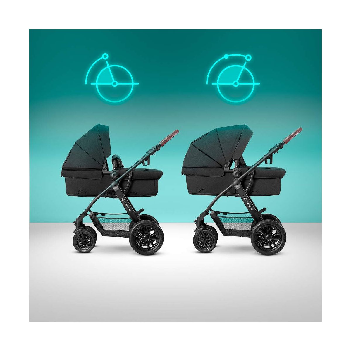 Kinderkraft XMoov 3in1 Travel SystemBlack (2020)