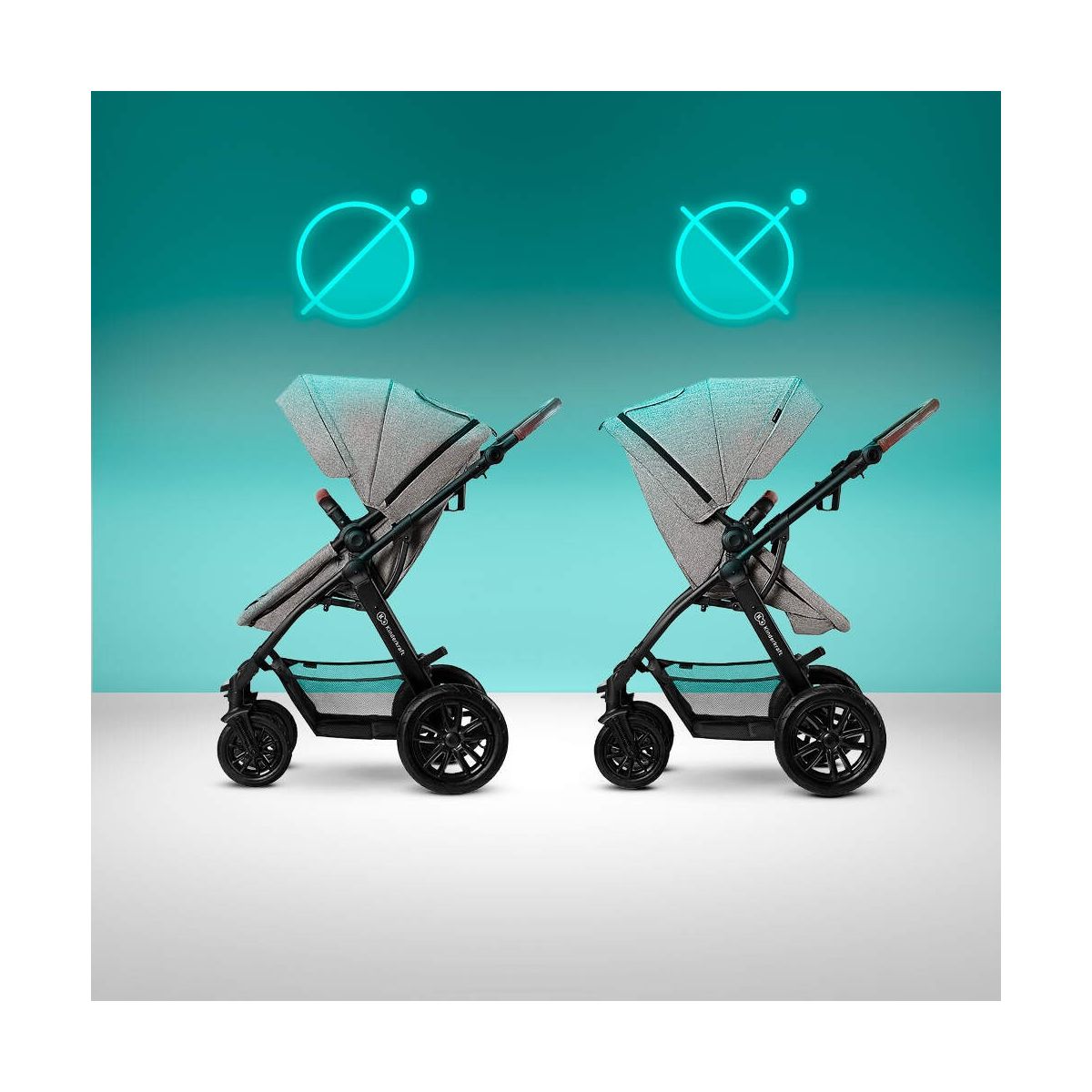 Kinderkraft XMoov 3in1 Travel SystemGrey (2020)