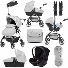 Silver Cross Wayfarer 11 Piece Bundle-Platinum (Exclusive to Kiddies Kingdom)