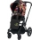 Cybex Priam Spring Blossom Edition Black Chassis 3in1 Travel System-Dark