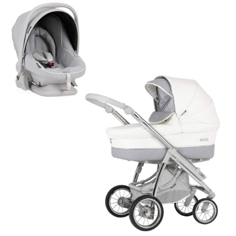 Bebecar Ipop XL Travel System Pack-Dove Grey (NEW)