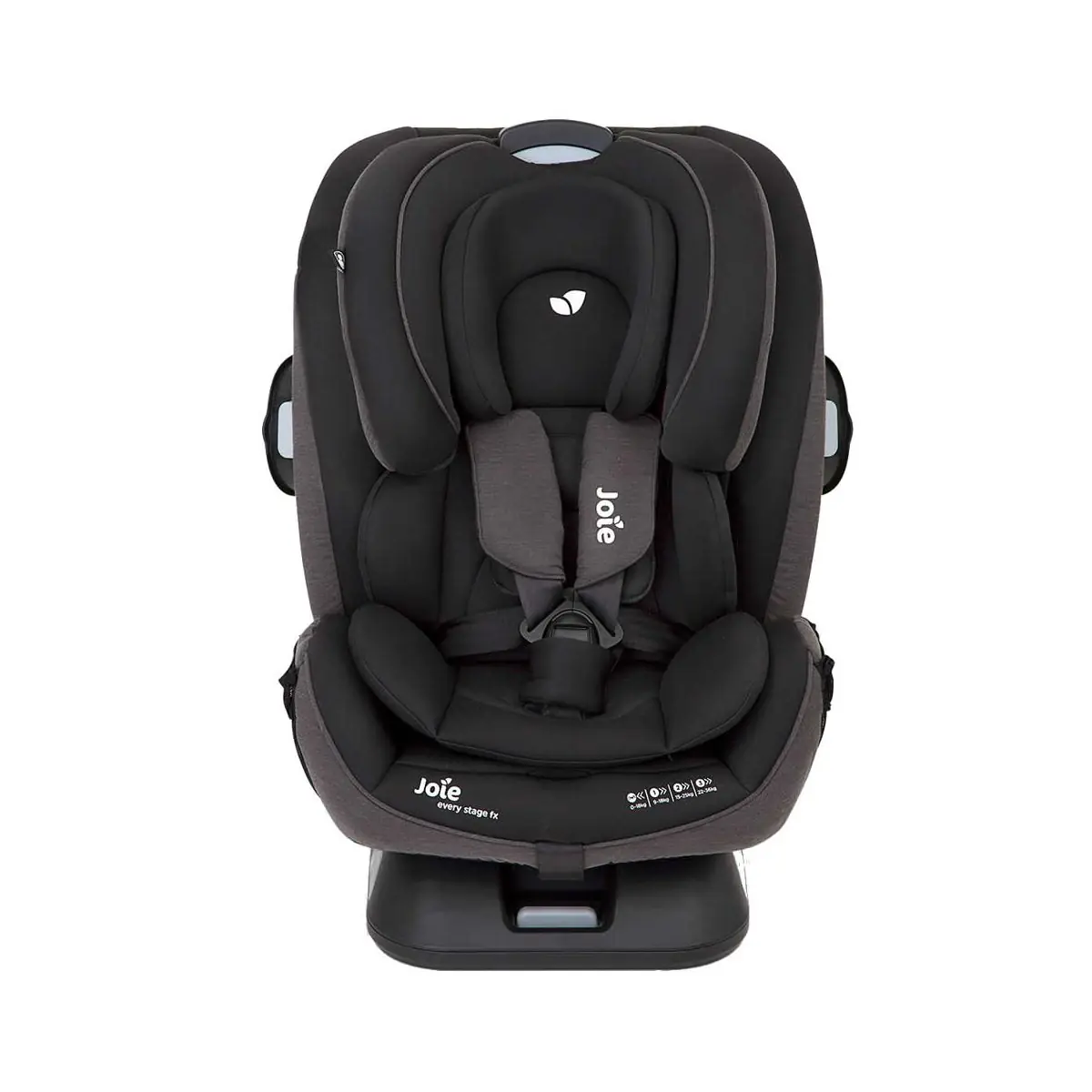 Image of Joie Every Stage FX Group 0+/1/2/3 ISOFIX Car Seat - Coal (Exclusive To Kiddies Kingdom)