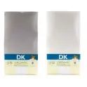 DK Glovesheet Pack of 2 Organic Sheets for Maxi Cosi Iora 80x50cm-White/Grey
