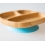 eco rascals Toddler Bamboo Suction Plate-Blue (NEW)
