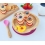 eco rascals Ladybird Shaped Bamboo Suction Plate-Pink (NEW)