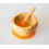 eco rascals Bamboo Suction Bowl & Spoon Set-Orange (NEW)
