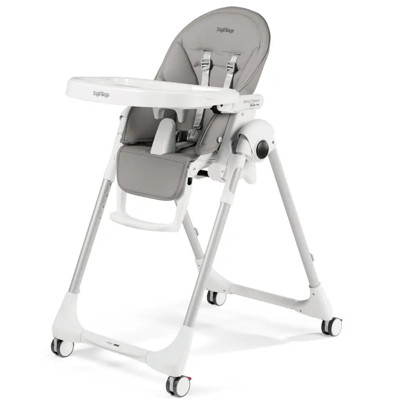 Peg Perego Prima Pappa Follow Me Highchair-Ice (NEW)