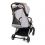 Ickle Bubba Gravity Silver Chassis Stroller-Silver Grey