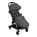 Ickle Bubba Gravity Max Silver Chassis Stroller-Graphite Grey