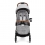 Ickle Bubba Gravity Max Silver Chassis Stroller-Silver Grey