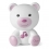 Chicco First Dreams Dreamlight Bear-Pink