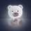 Chicco First Dreams Dreamlight Bear-Pink