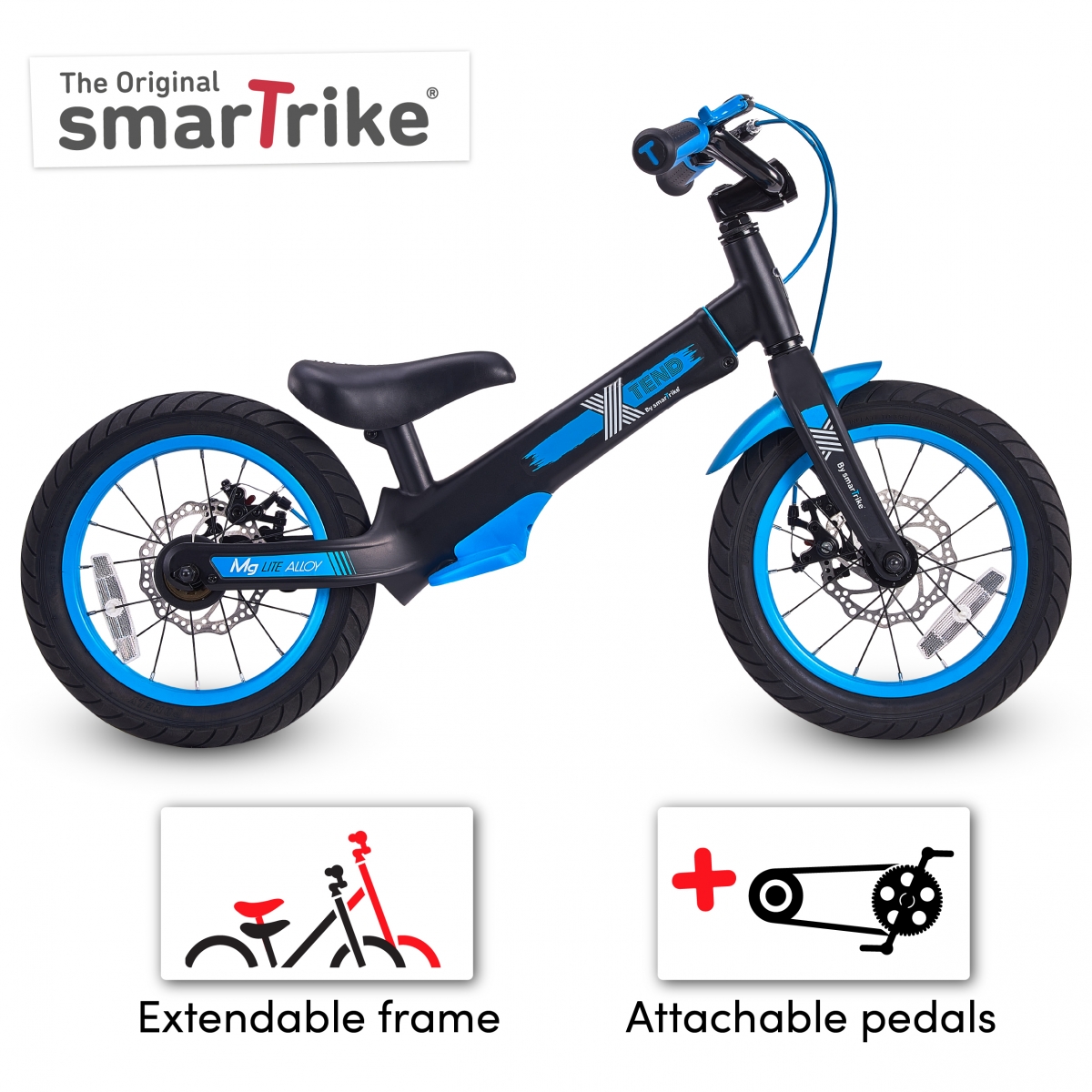 SmarTrike XTEND Balance Bike-Blue (NEW)