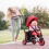 SmarTrike 6in1 Folding Baby Tricycle STR3-Red (NEW)