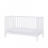 Tutti Bambini Malmo 3 Piece Room Set  with Cot Top Changer-White & Dove Grey