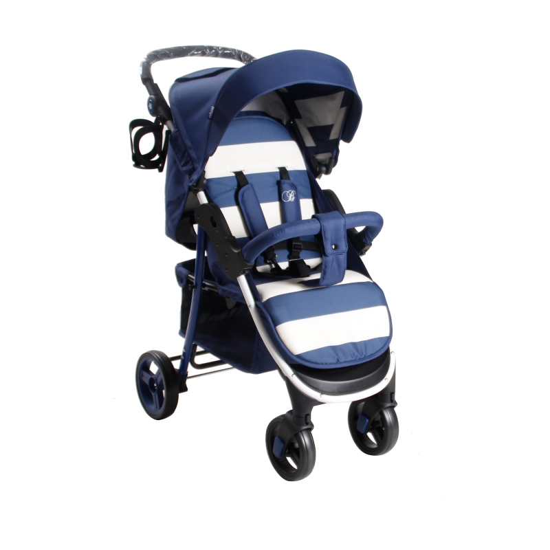 My Babiie Billie Faiers MB30 Stroller-Blue Stripes (NEW)