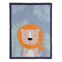 Bizzi Growin Knitted Blanket - Ludvic Lion