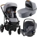 Britax Smile III Travel System - Frost Grey