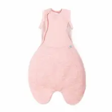 Purflo Swaddle To Sleep Bag 2.5 Tog 0-4m All Seasons-Shell Pink
