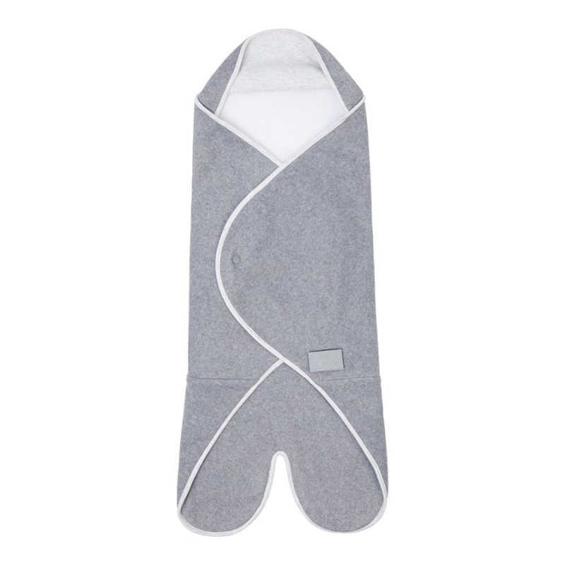 Purflo Cosy Wrap Travel Blanket 0-9m-Minimal Grey (NEW)