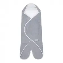 Purflo Cosy Wrap Travel Blanket 0-9m-Minimal Grey