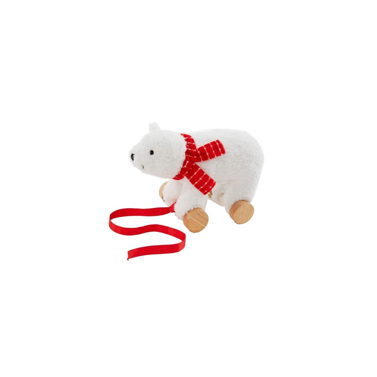 Image of Bizzi Growin Christmas Polar Bear Pull Along (NEW)