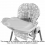 Peg Perego Prima Pappa Follow Me Highchair-Gold (NEW)