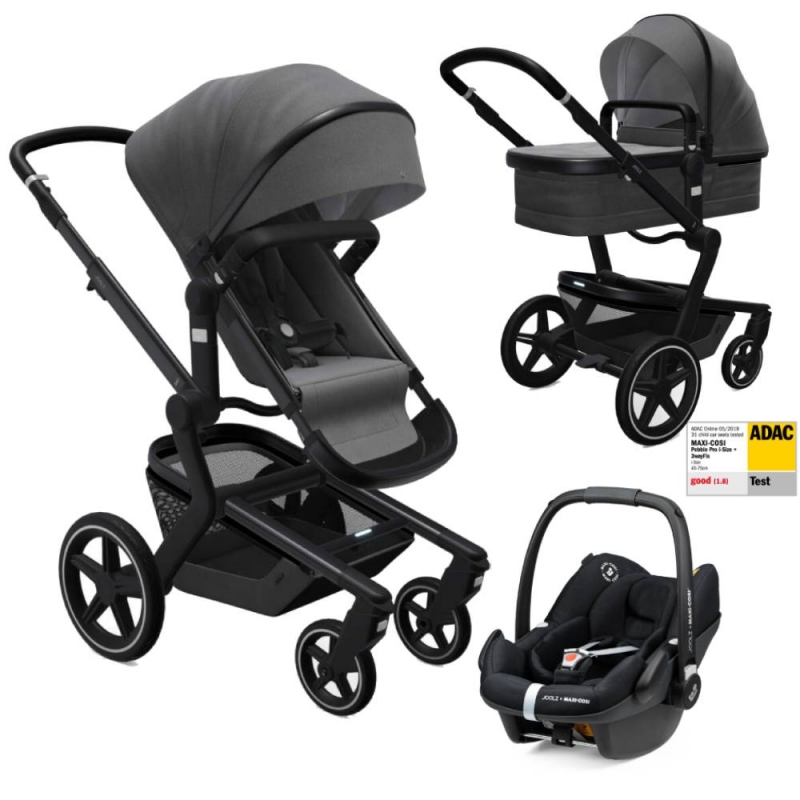 Joolz Day+ 3in1 Travel System-Awesome Anthracite 