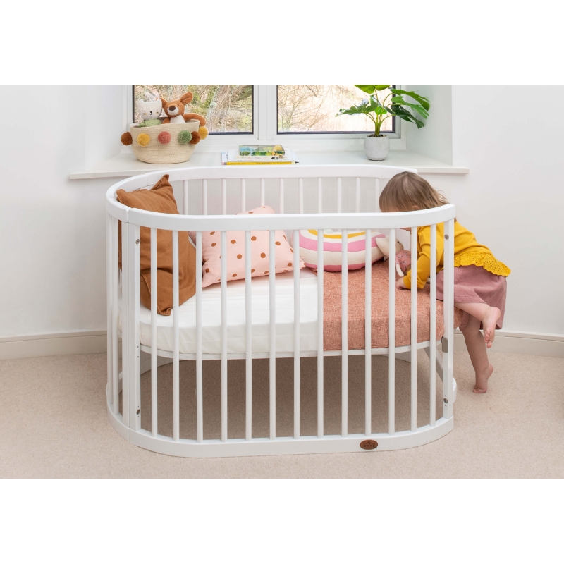 oval cot bed