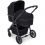 Ickle bubba Moon All-in-One Travel System with Astral Carseat-Black