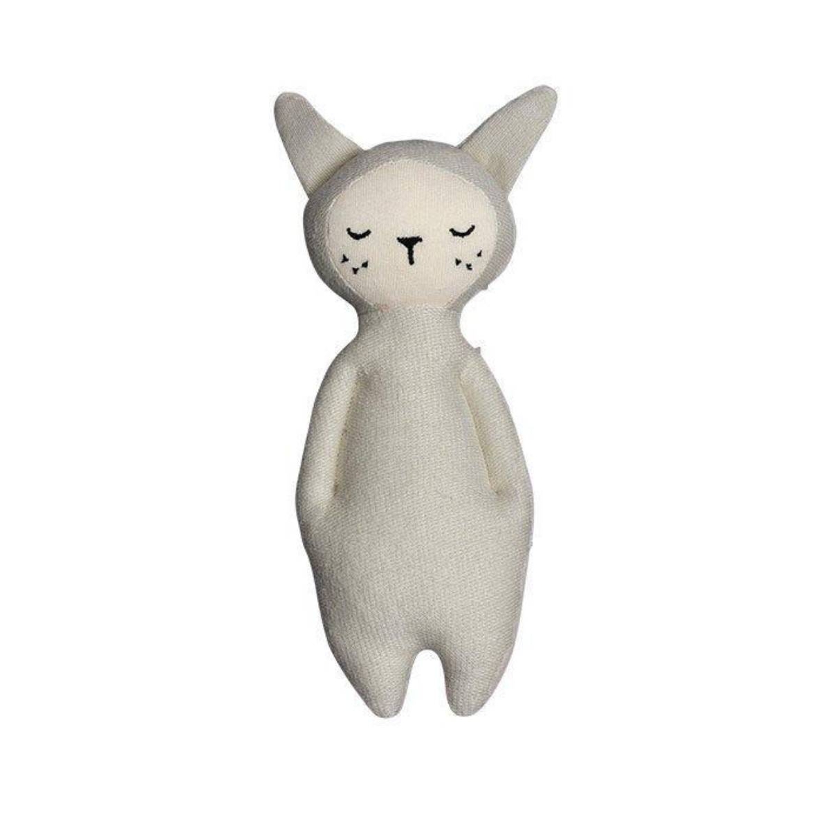 Image of Fabelab Animal Rattle Bunny-Icy Grey (NEW)