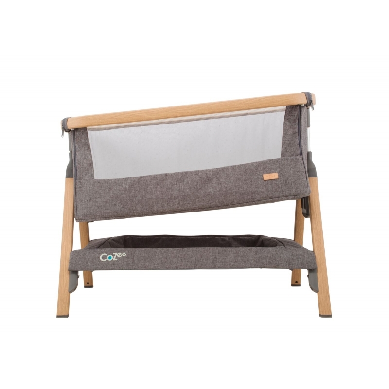Tutti Bambini CoZee LITE Bedside CribCharcoal/Cool Grey (Exclusive to
