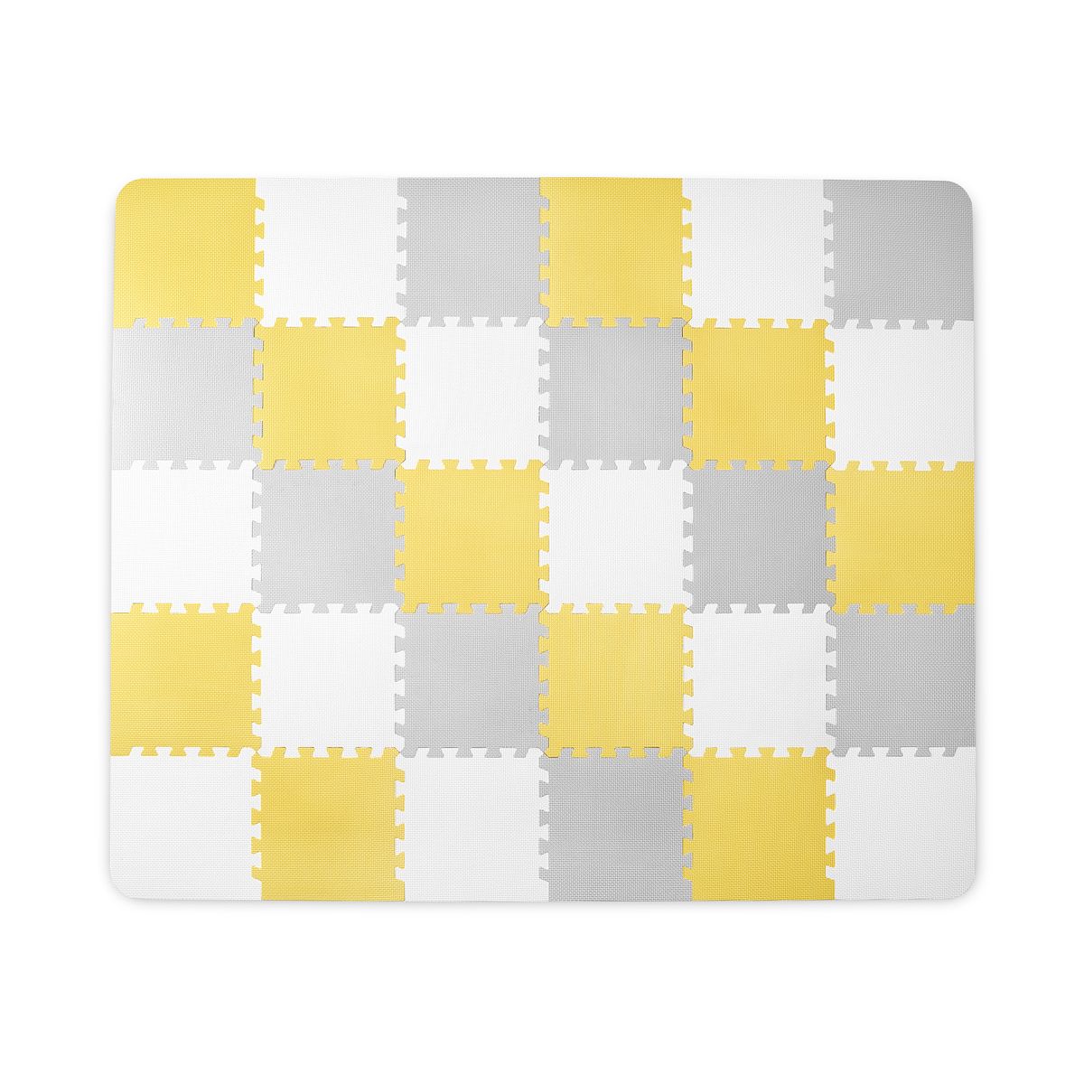 Image of Kinderkraft Luno Foam Mat-Yellow