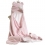 Clair De Lune Little Bear Hooded Blanket-Pink (NEW)