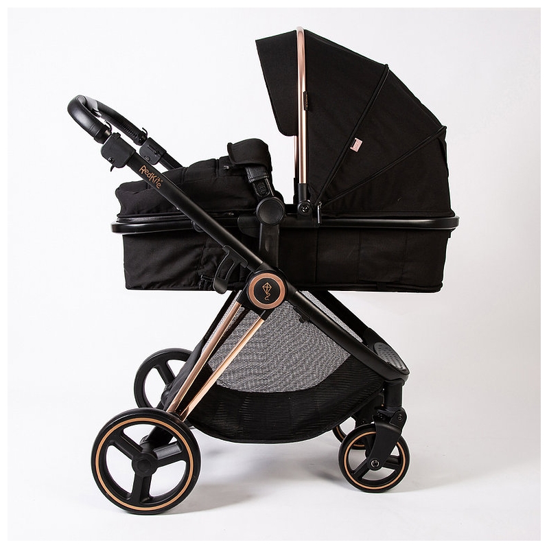 Red Kite Push Me Pace Amber Travel SystemRose Gold Includes ISOFIX