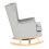 Convertible Nursing Rocking Chair-Quiet Grey/Natural Legs (NEW)