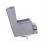Convertible Nursing Rocking Chair-Midnight Grey/White Legs (NEW)