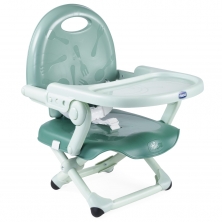 Chicco Pocket Portable Highchair Booster Seat-Sage (NEW 2021)