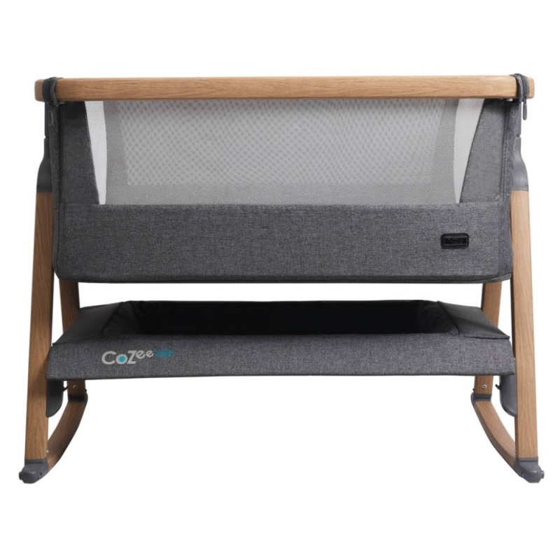 Tutti Bambini CoZee AIR Bedside CribOak/Charcoal