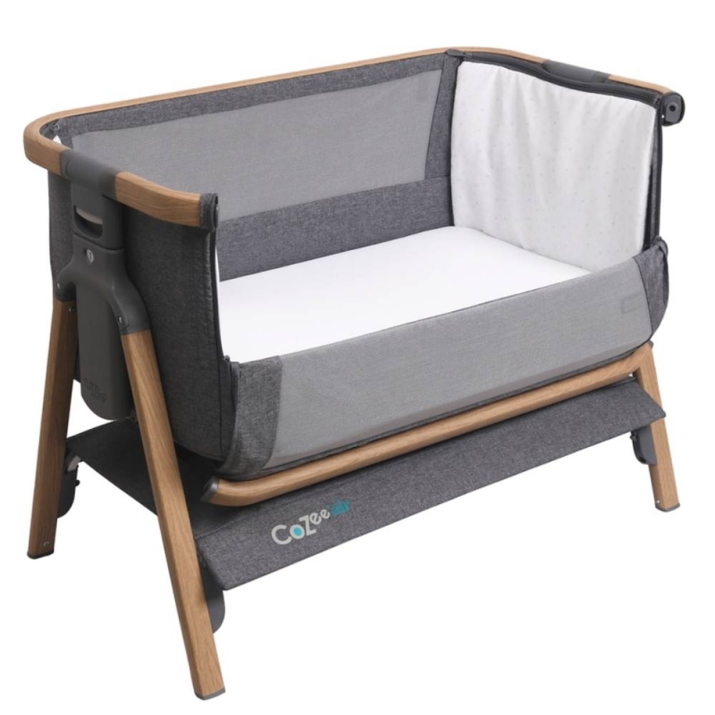 Tutti Bambini CoZee AIR Bedside CribOak/Charcoal