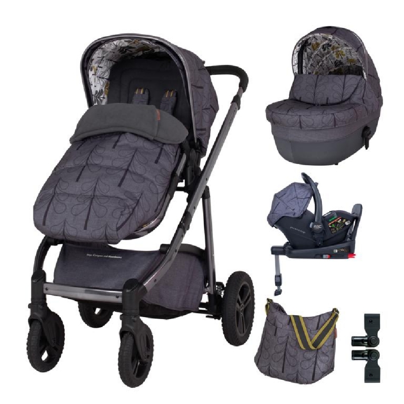 Cosatto Wow Continental Everything Travel System Bundle-Fika Forest