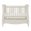 Tutti Bambini Roma Mini Sleigh Cot bed With Under Bed Drawer-Linen