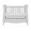 Tutti Bambini Roma Mini Sleigh Cot bed With Under Bed Drawer-Dove Grey