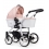 Venicci Pure White Chassis 2in1 Pushchair-Rose