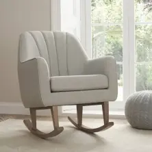 Tutti Bambini Noah Rocking Chair-Pebble/Grey + Free Nursing Pillow Worth £59.99!