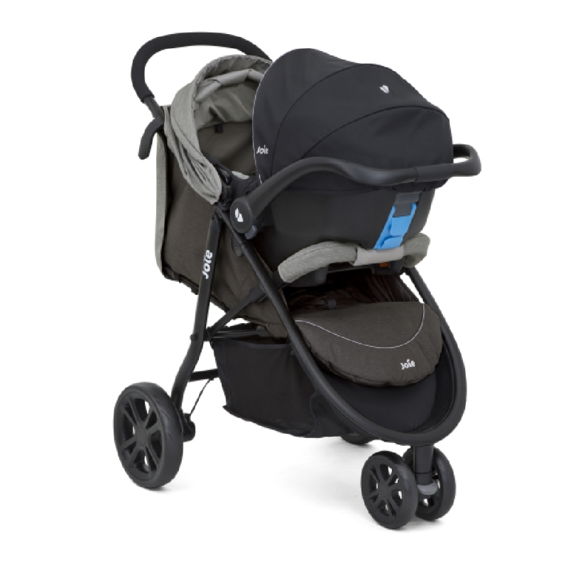 Joie Litetrax 3Wheel StrollerMidnight (New) Kiddies Kingdom