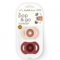 Doddle & Co Pop & Go Just Peachy + Upper Rust-Twin Pack (2021)